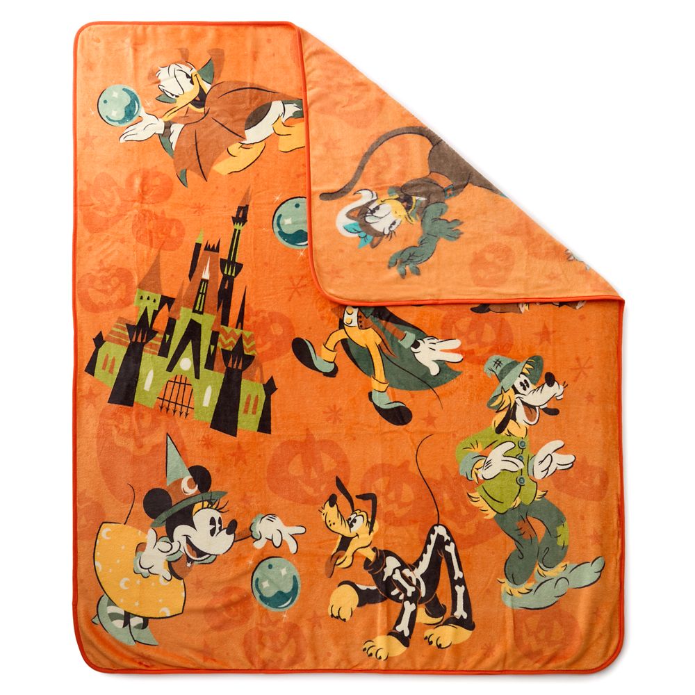 Mickey Mouse and Friends Halloween Throw Blanket