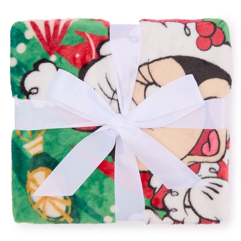 Mickey Mouse and Friends Holiday Throw Blanket