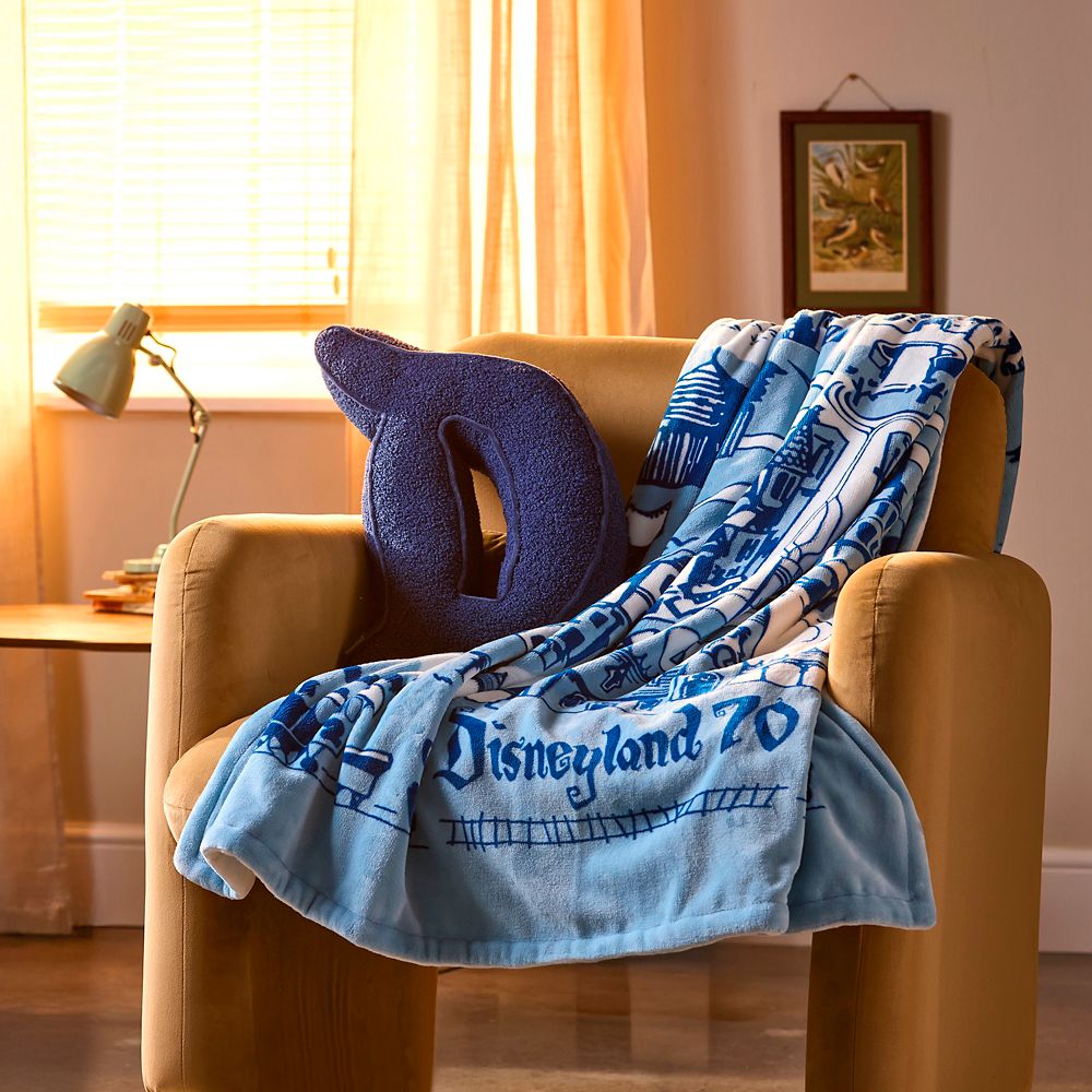 Disneyland ''D'' Plush Pillow &ndash; Disneyland 70th Anniversary