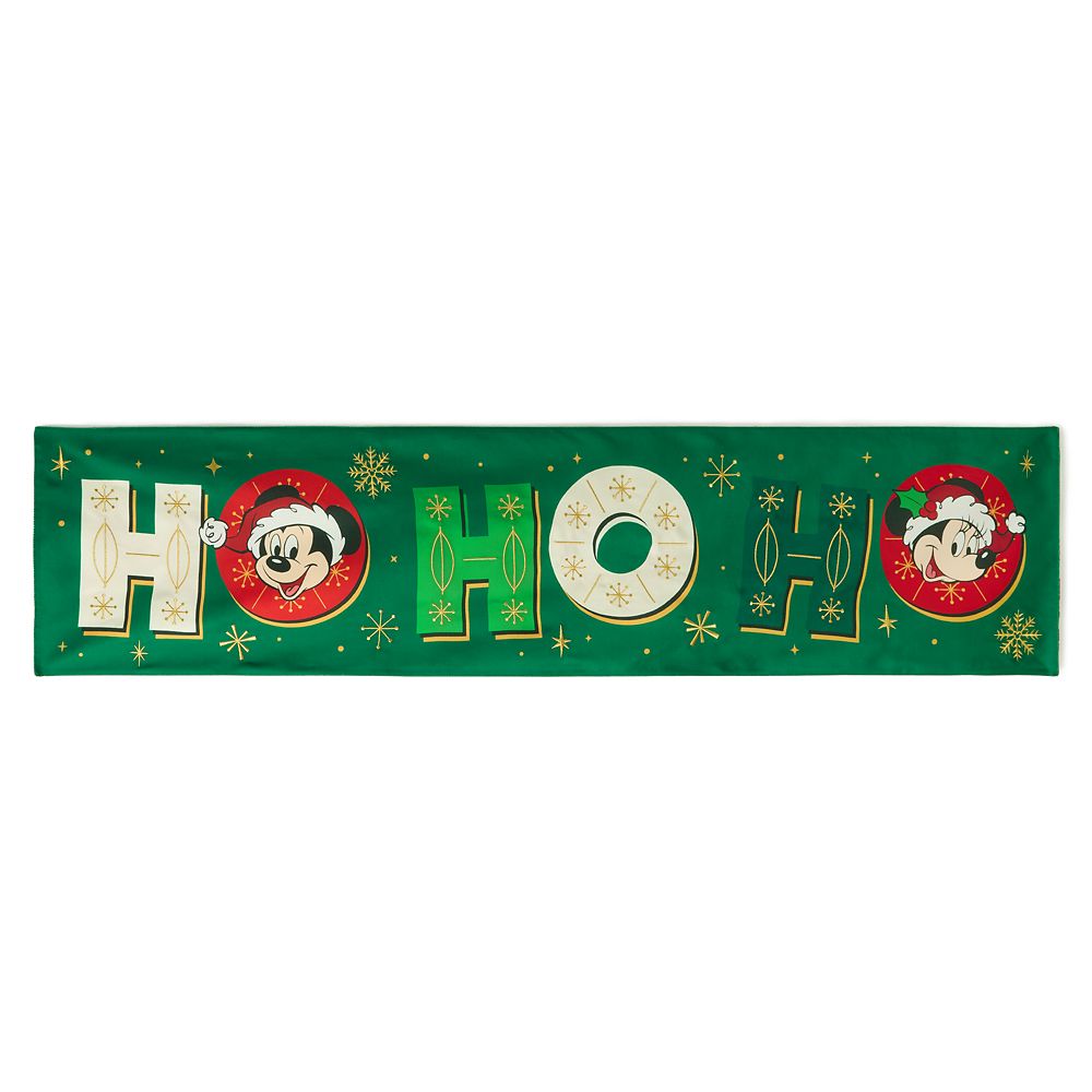 Mickey and Minnie Mouse Holiday Table Runner Official shopDisney