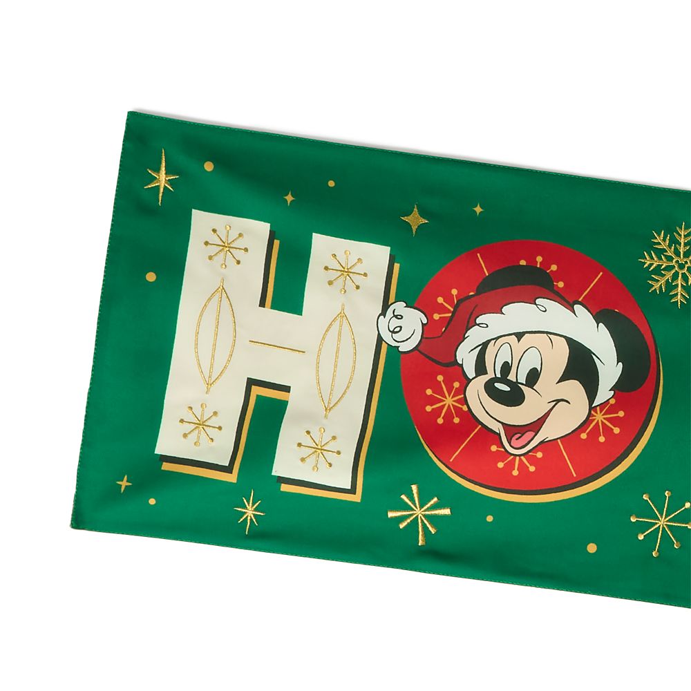 Mickey and Minnie Mouse Holiday Table Runner
