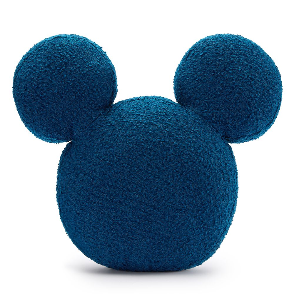 Mickey Mouse Icon Throw Pillow &ndash; Blue