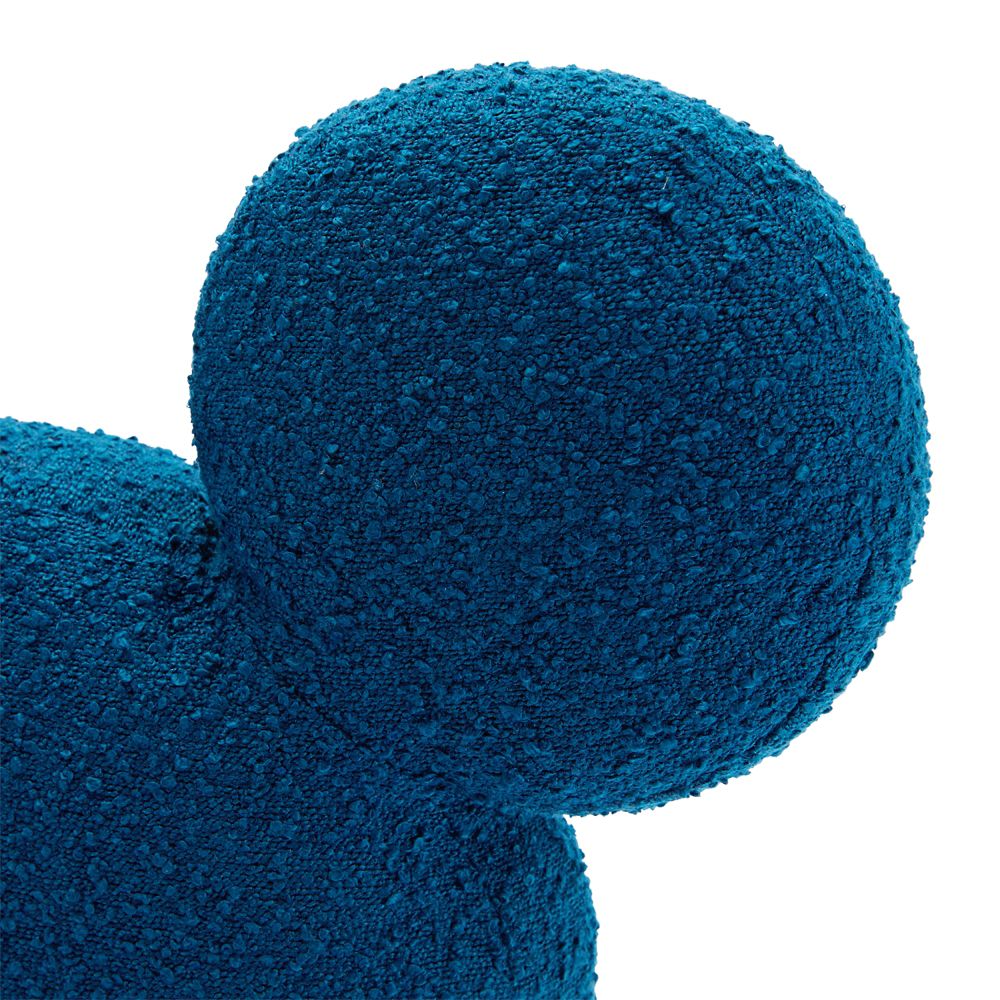 Mickey Mouse Icon Throw Pillow &ndash; Blue