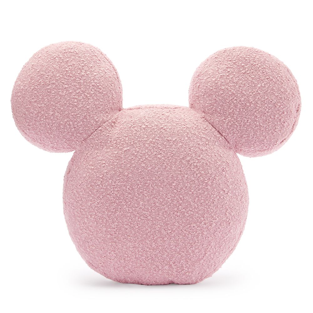 Mickey Mouse Icon Throw Pillow &ndash; Pink