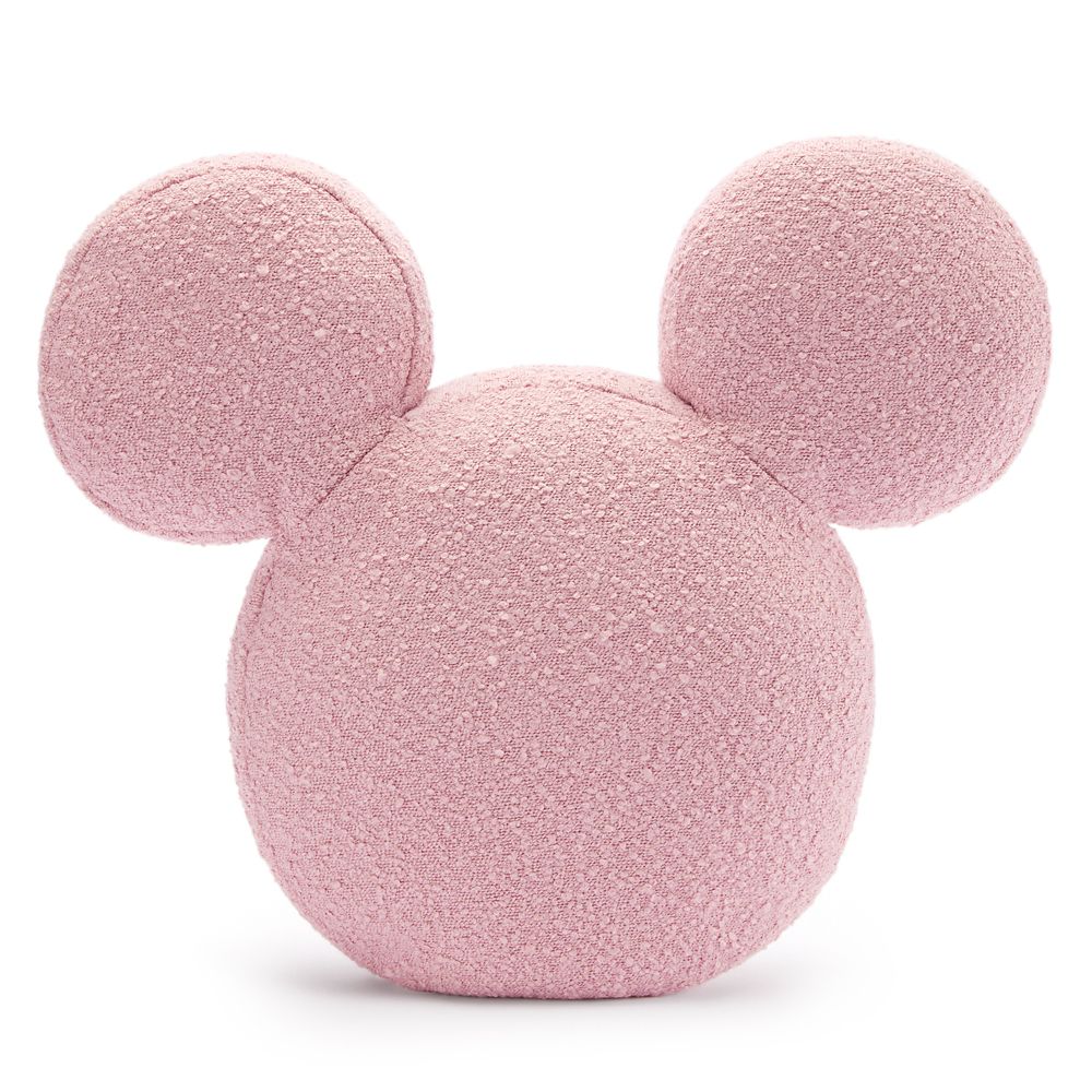 Mickey Mouse Icon Throw Pillow &ndash; Pink