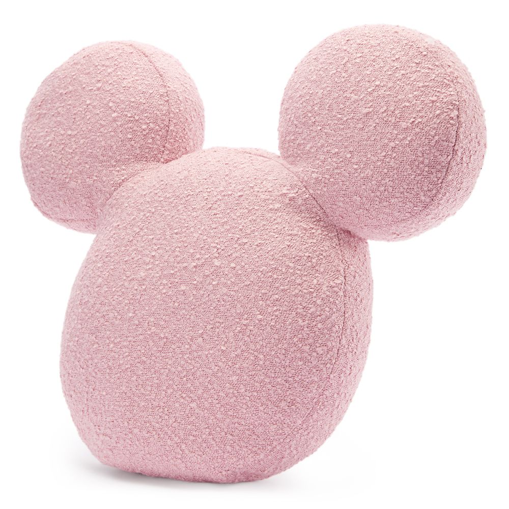 Mickey Mouse Icon Throw Pillow &ndash; Pink
