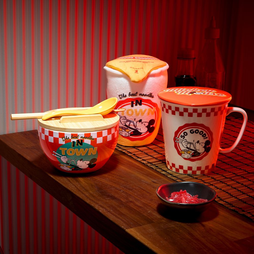 Mickey Mouse Noodle Cup Plush &ndash; 6 1/2''