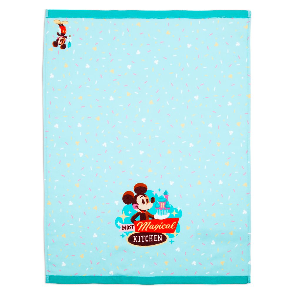 Mickey Mouse Kitchen Towel &ndash; Mousewares &ndash; Teal