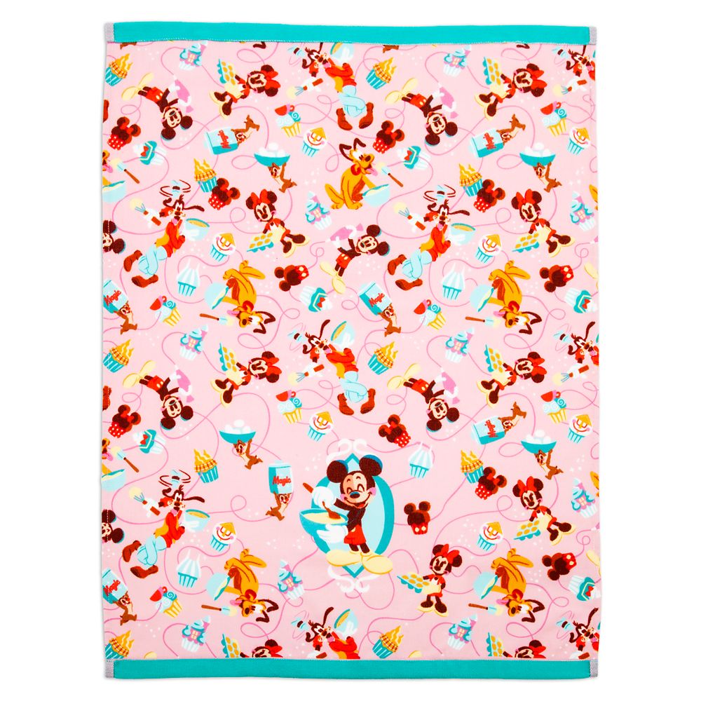 Mickey Mouse and Friends Kitchen Towel &ndash; Mousewares &ndash; Pink