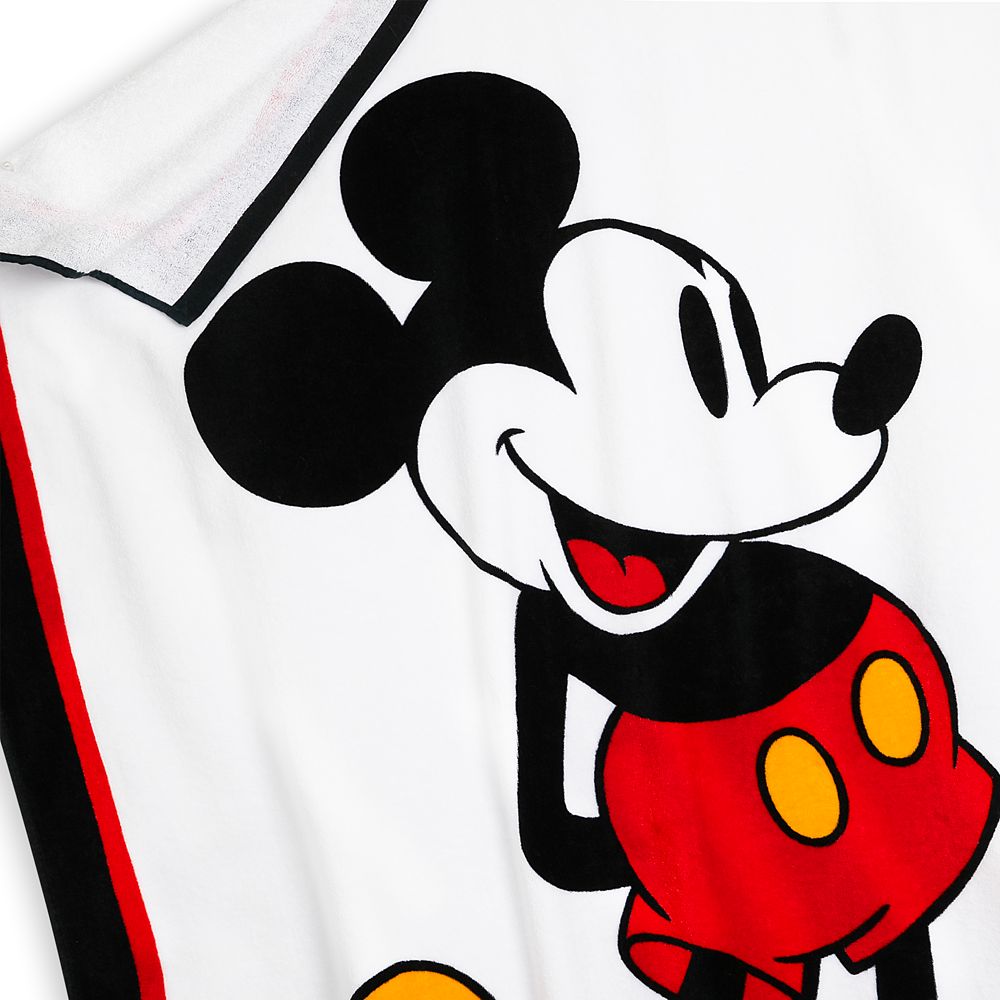 Mickey Mouse Standing Beach Towel