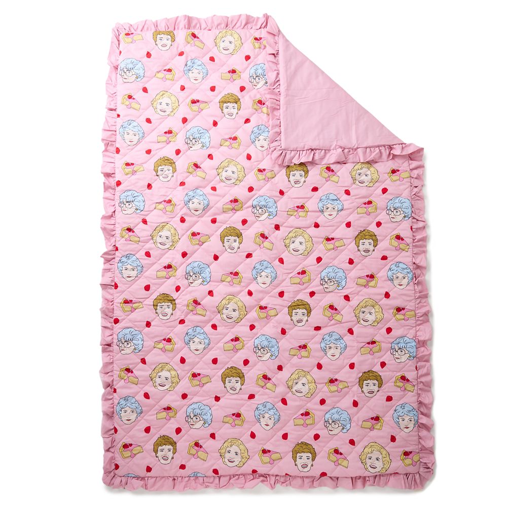 The Golden Girls Throw Blanket by Cakeworthy 40th Anniversary Official shopDisney