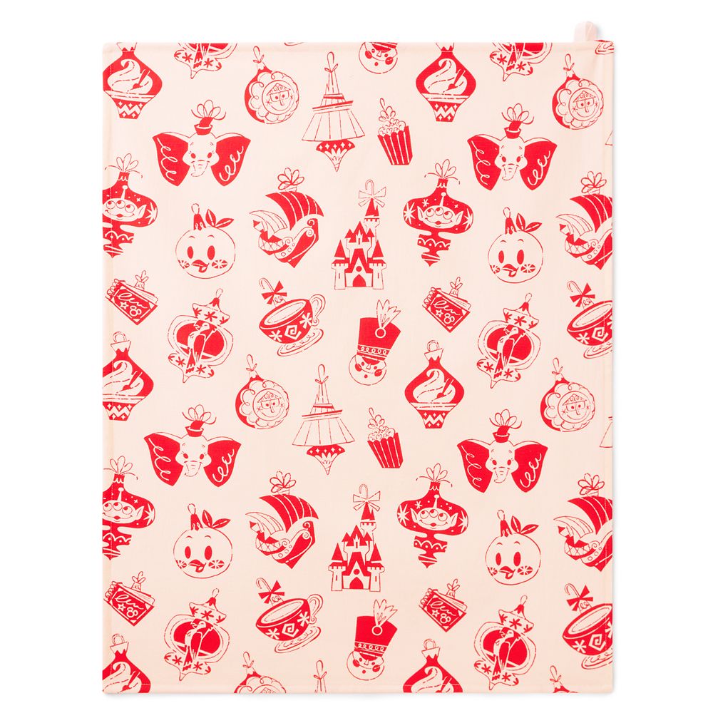 Disney Parks Holiday Kitchen Towel