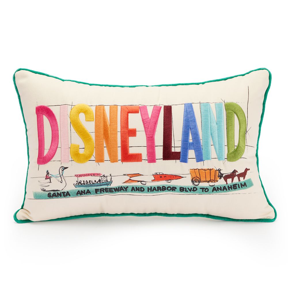 Disneyland 70th Anniversary Vault Pillow