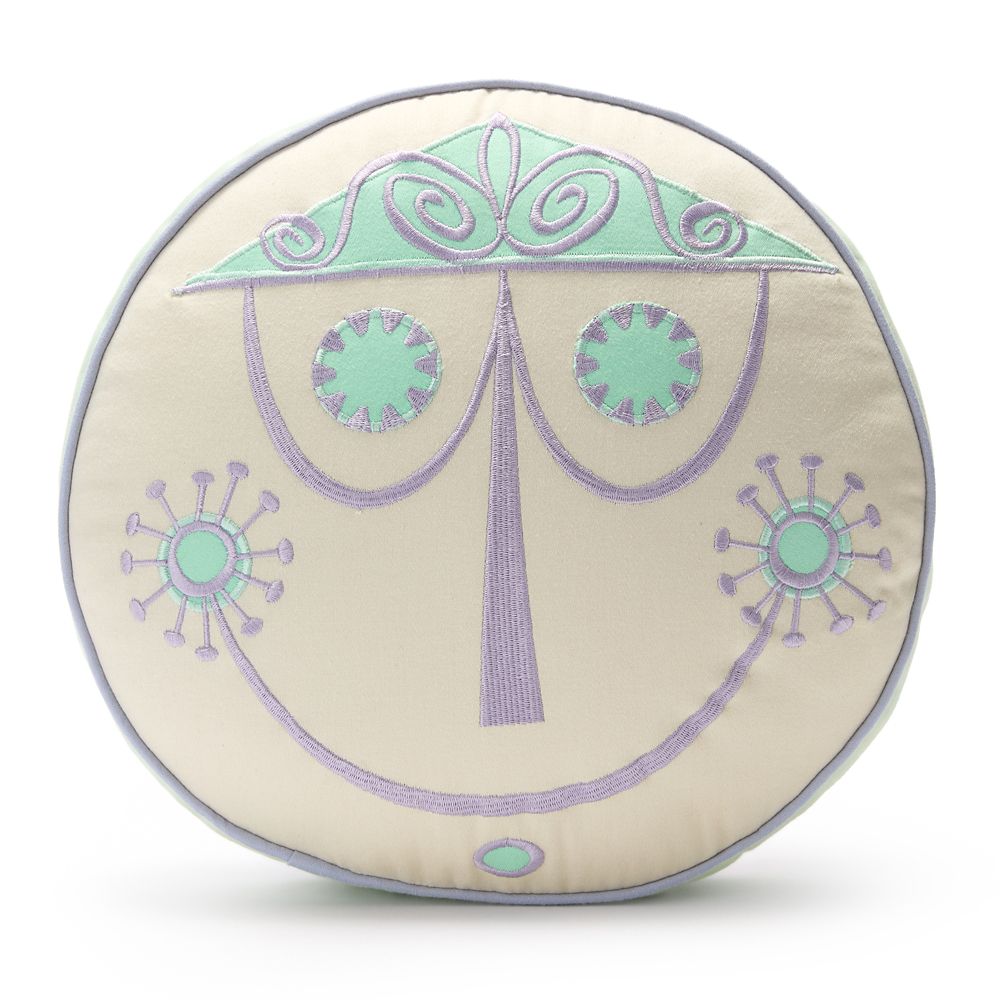 ''it's a small world'' Clock Face Pillow