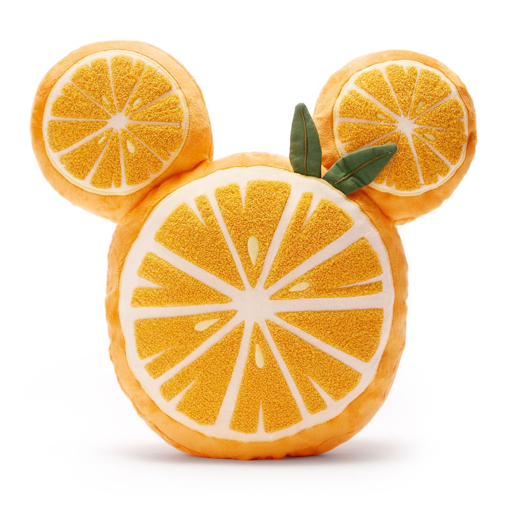 Mickey Mouse Icon Oranges Pillow