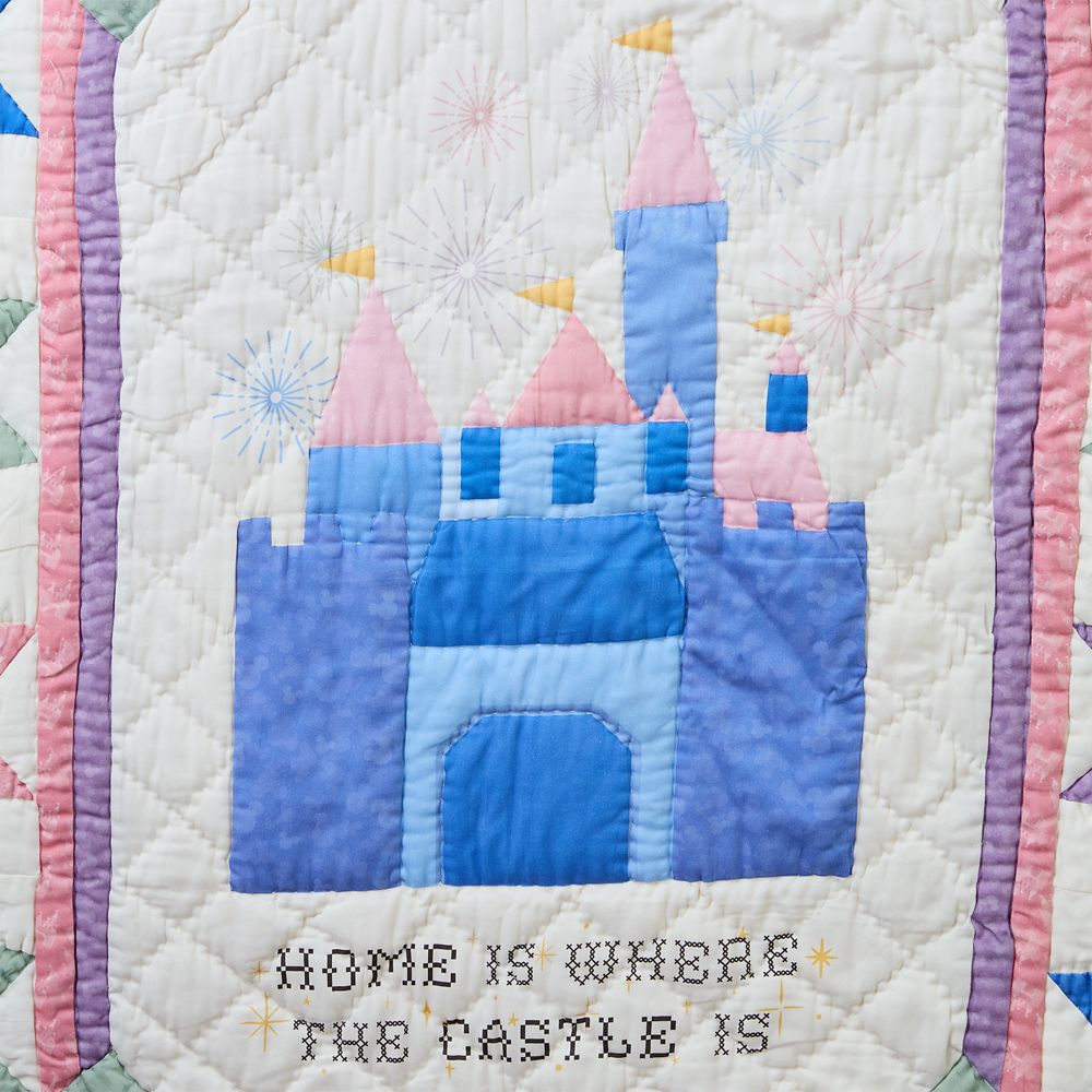 Fantasyland Castle Quilt Throw Blanket