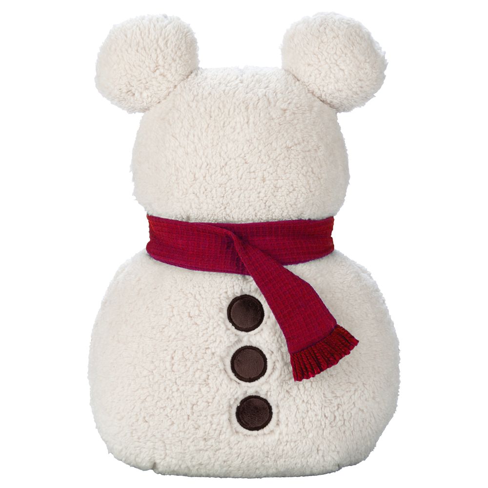 Mickey Mouse Snowman Pillow  Disney Holiday Haven
