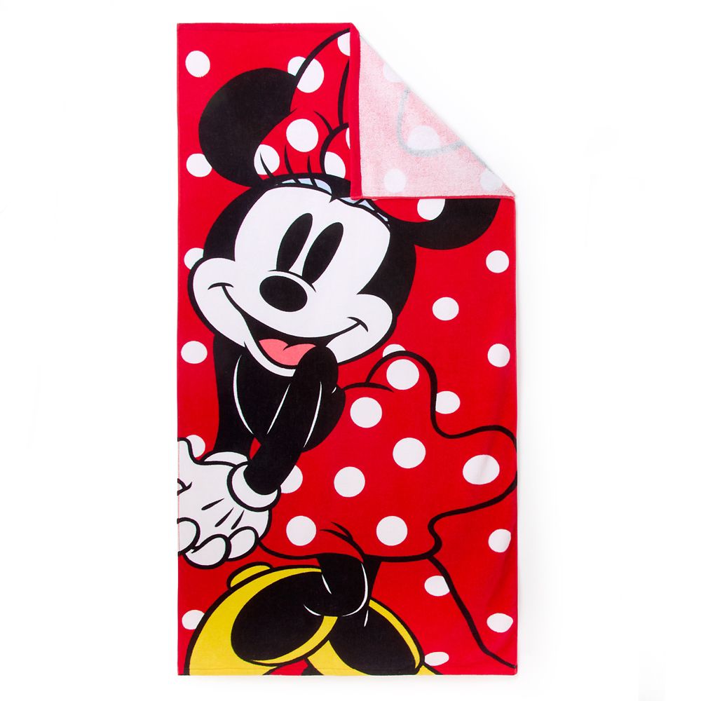 Minnie Mouse Beach Towel &ndash; Personalized