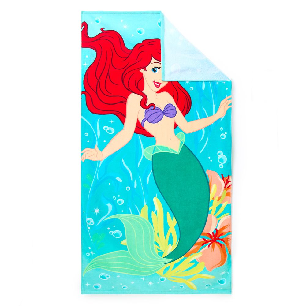 Ariel Beach Towel &ndash; The Little Mermaid &ndash; Personalized