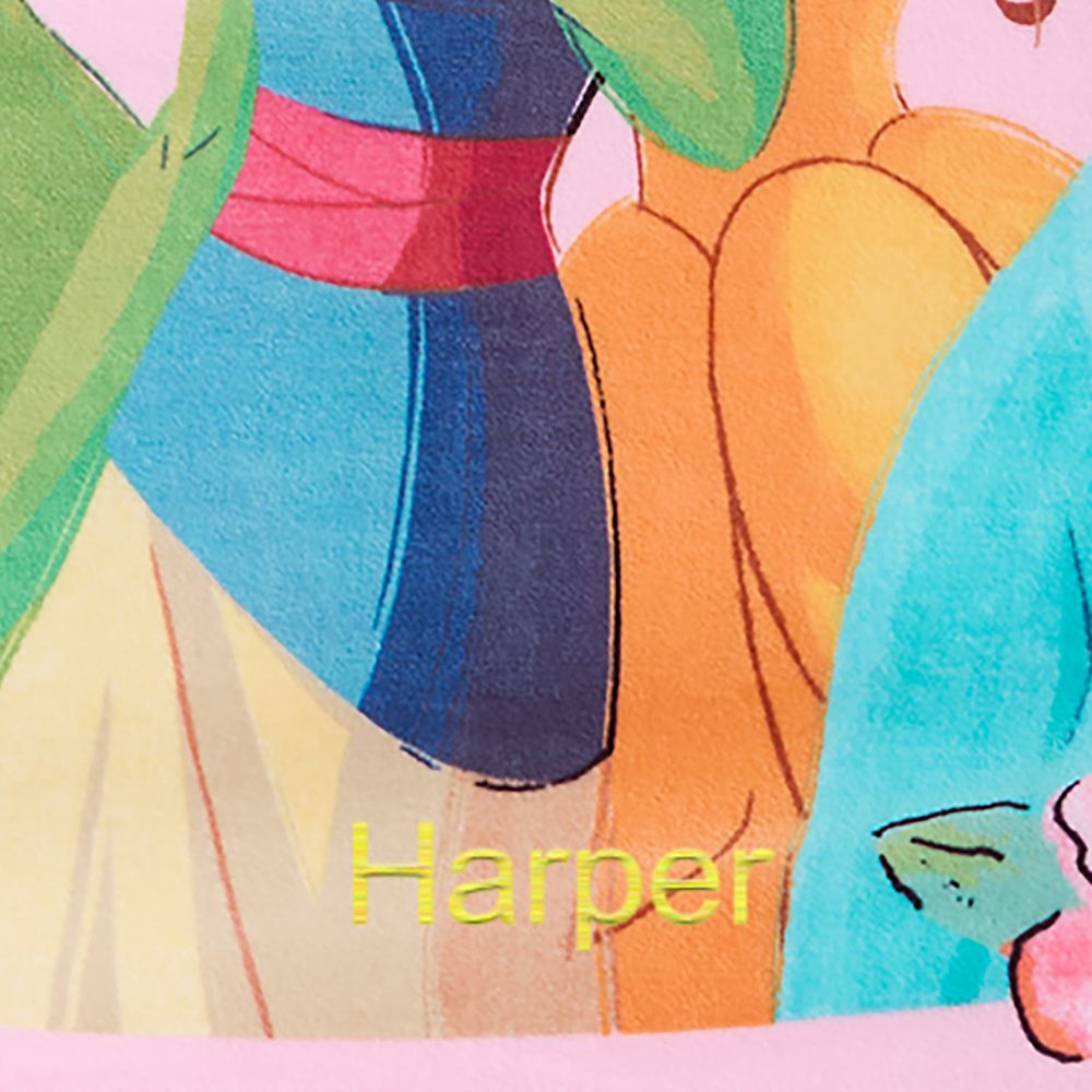 Disney Princess Beach Towel &ndash; Personalized