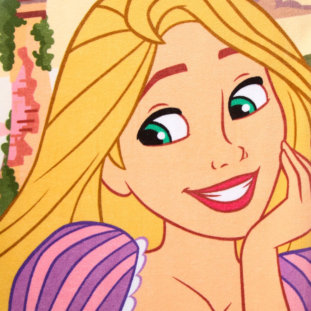 Rapunzel Beach Towel &ndash; Personalized