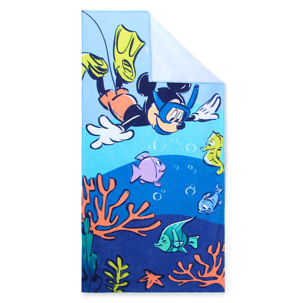 Mickey Mouse Beach Towel &ndash; Personalized