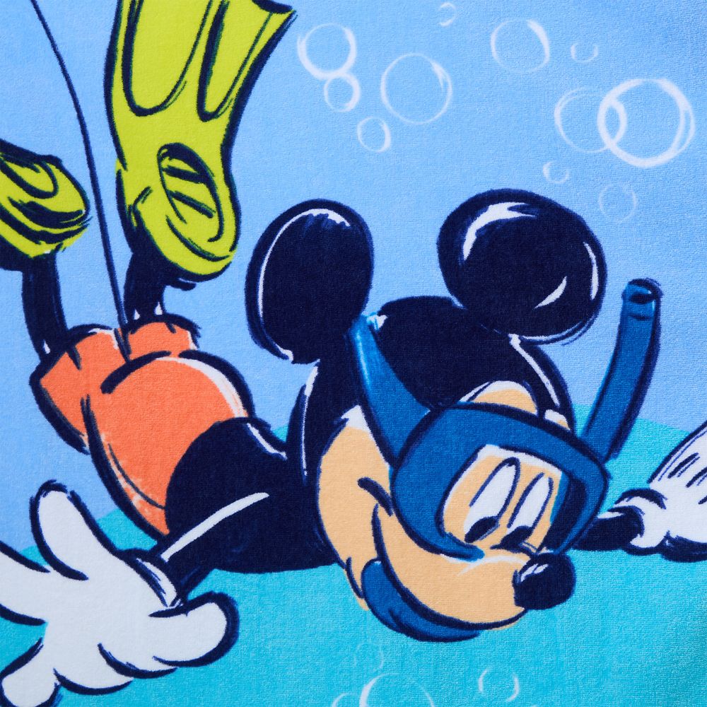Mickey Mouse Beach Towel &ndash; Personalized