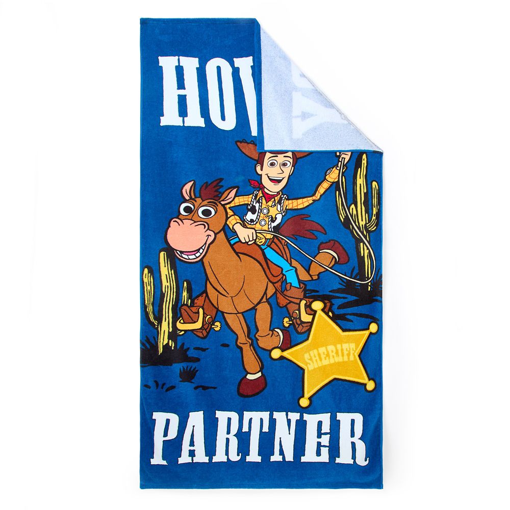 Woody Beach Towel &ndash; Toy Story &ndash; Personalized
