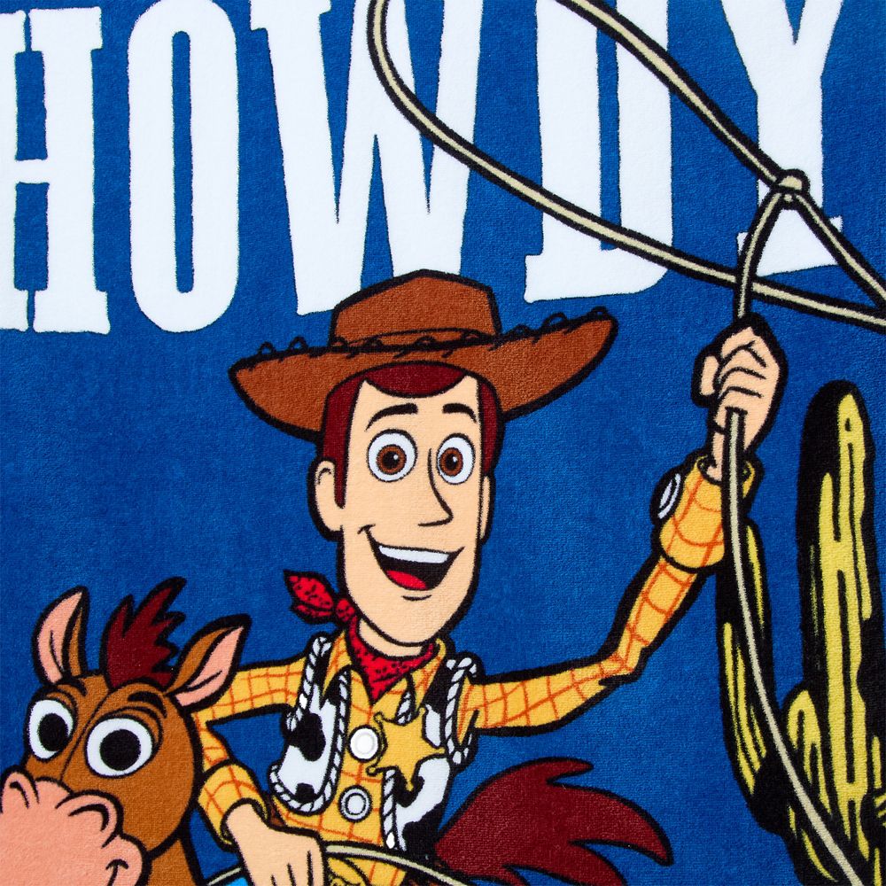 Woody Beach Towel &ndash; Toy Story &ndash; Personalized