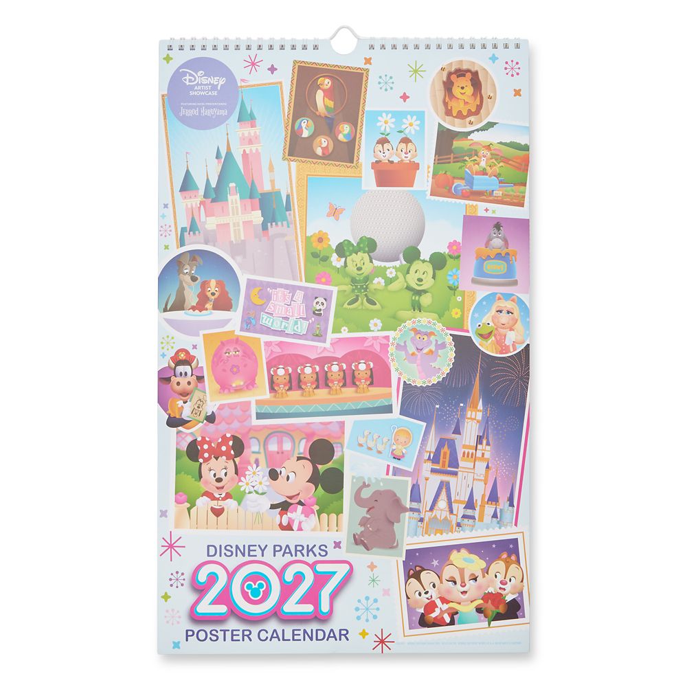 Disney Parks 2027 Poster Calendar by Jerrod Maruyama &ndash; Disney Artist Showcase
