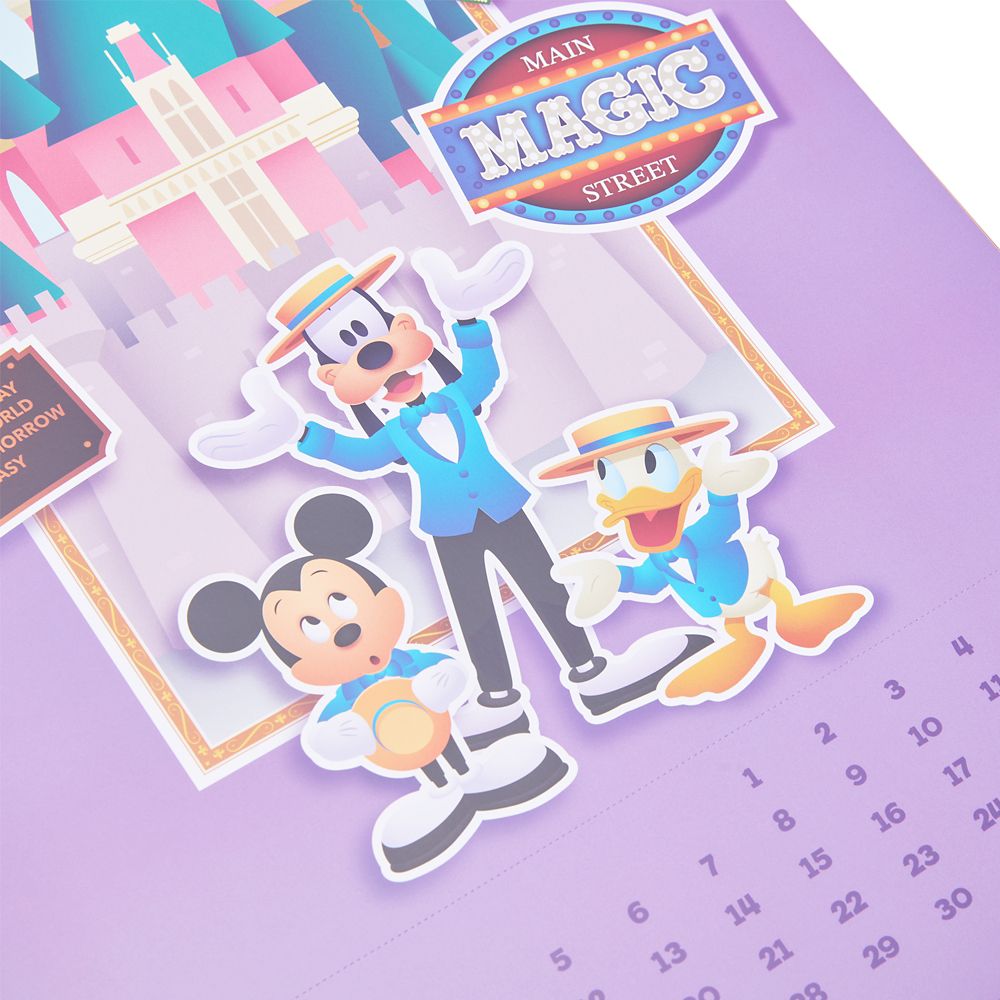 Disney Parks 2027 Poster Calendar by Jerrod Maruyama &ndash; Disney Artist Showcase