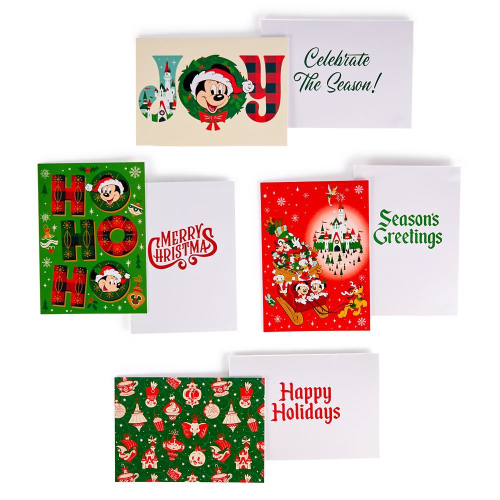 Disney's Christmas Cards 限定アイテム New Disney Holiday Pin Gift Cards Spark the Joy of Giving
