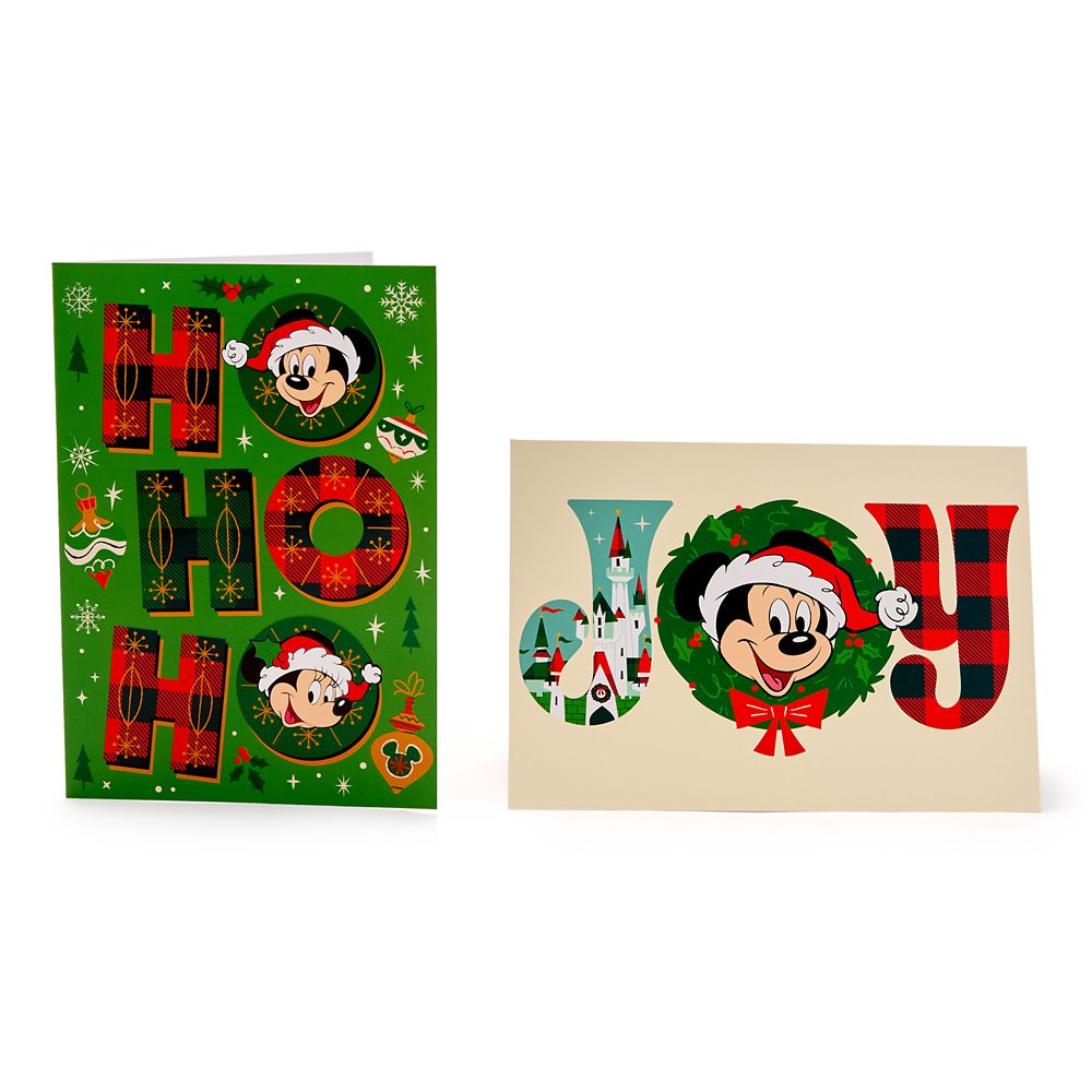 Santa Mickey Mouse and Friends Christmas Greeting Cards &ndash; Holiday 2025