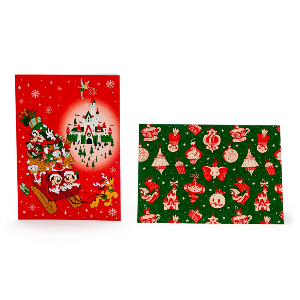 Santa Mickey Mouse and Friends Christmas Greeting Cards &ndash; Holiday 2025