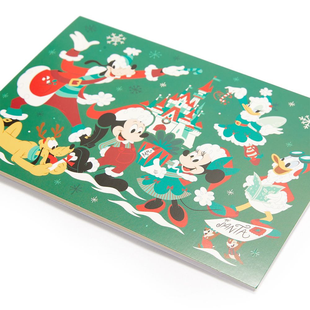 Mickey Mouse and Friends Christmas Cards and Envelopes Set