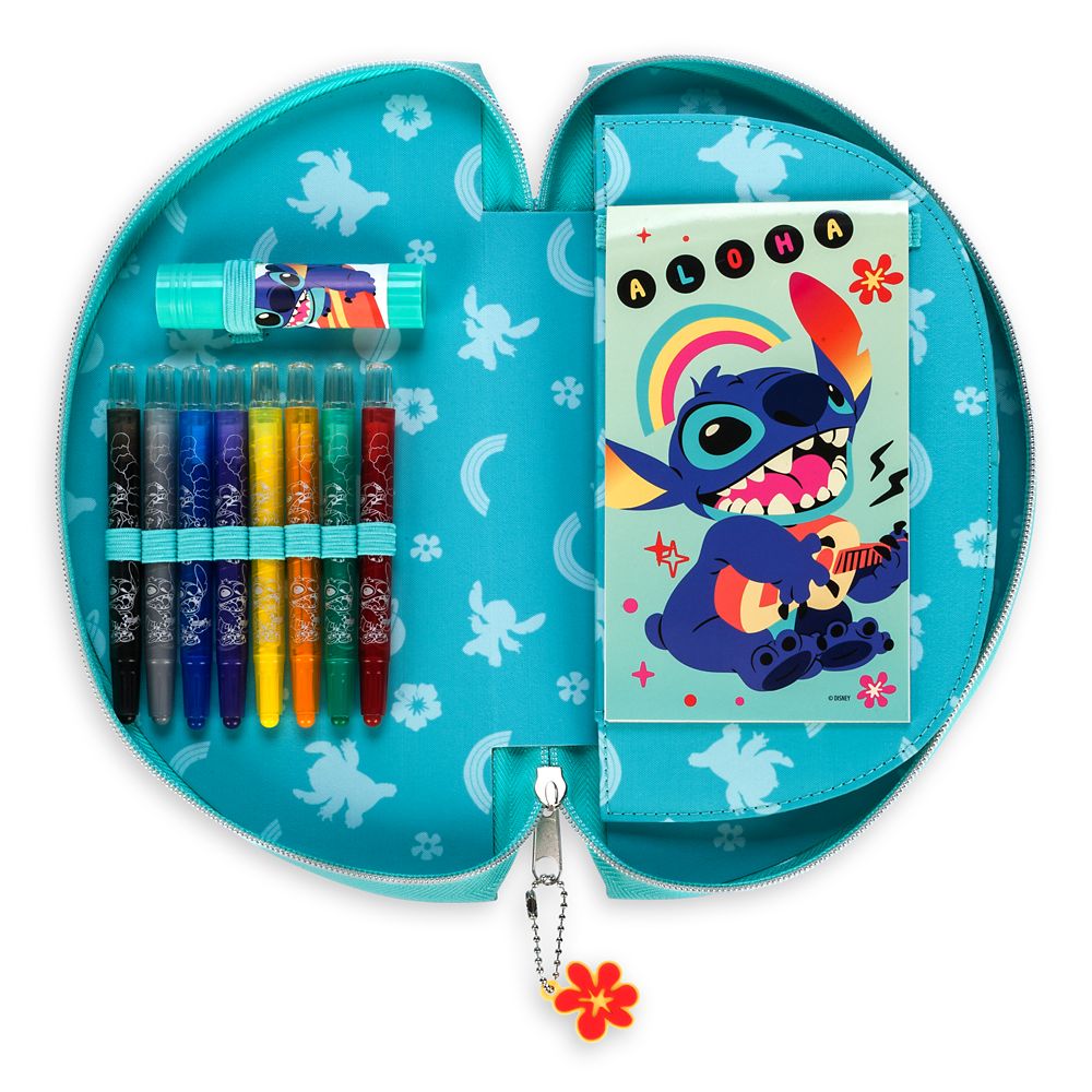 Stitch ZipUp Stationery Kit Lilo & Stitch Disney Store