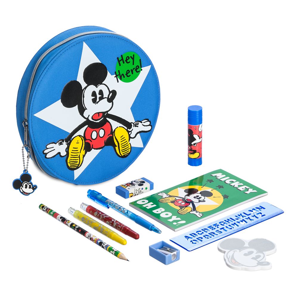 Mickey Mouse Zip-Up Stationery Kit Official shopDisney