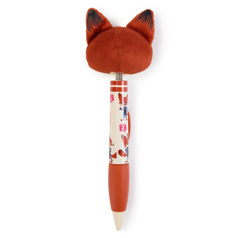 Nick Wilde Plush Bobble-Head Pen &ndash; Zootopia