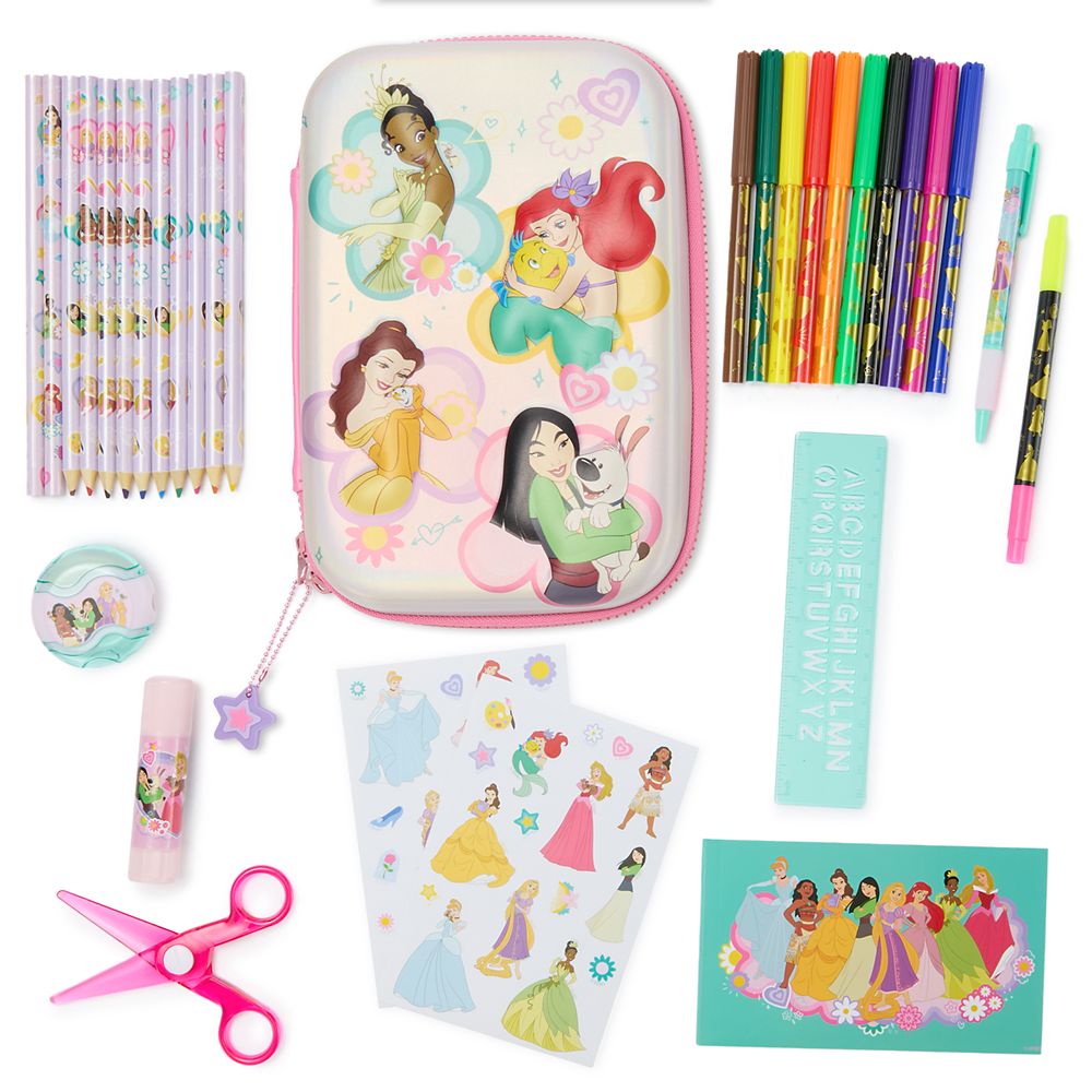 Disney Princess Zip-Up Stationery Kit