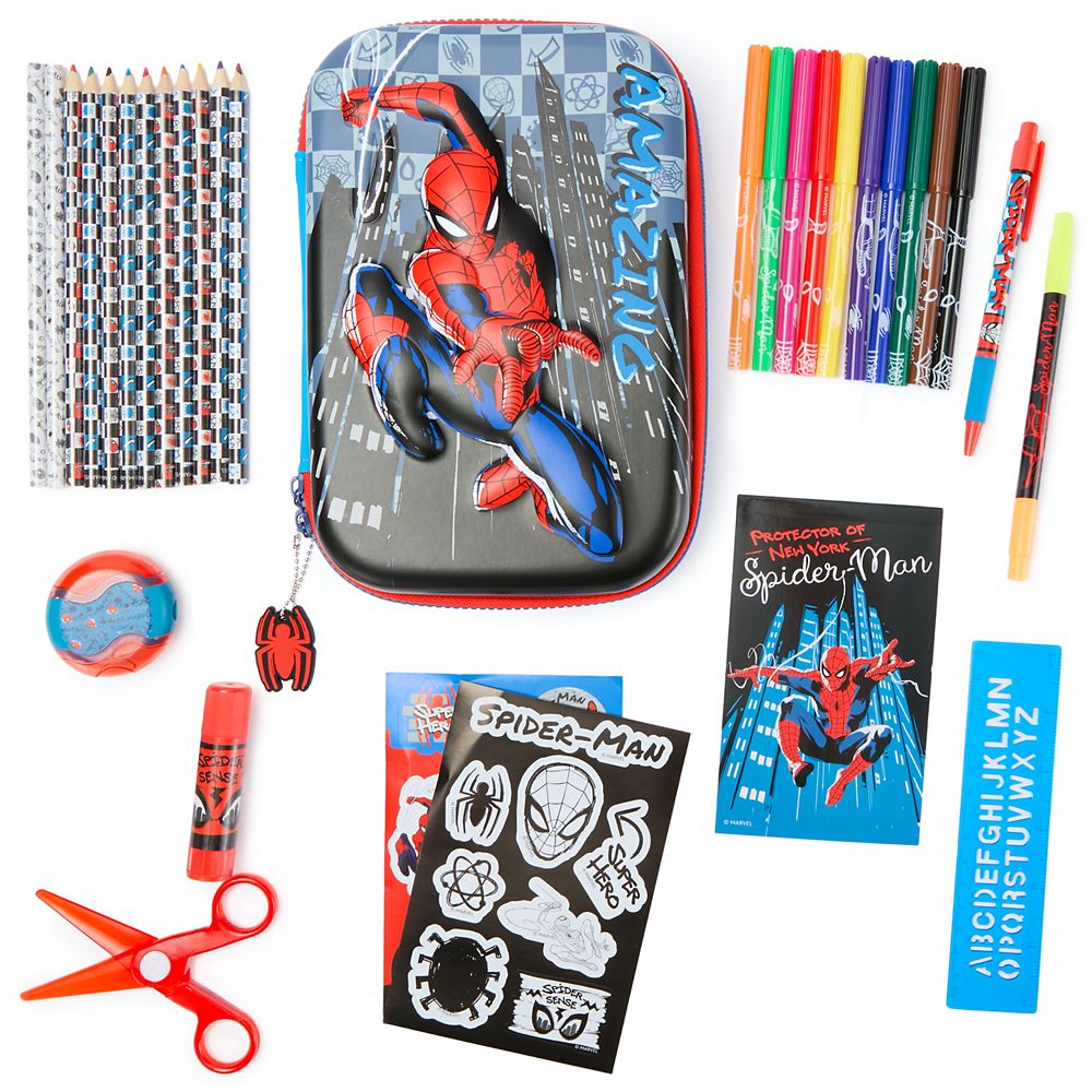 Spider-Man Zip-Up Stationery Kit Official shopDisney