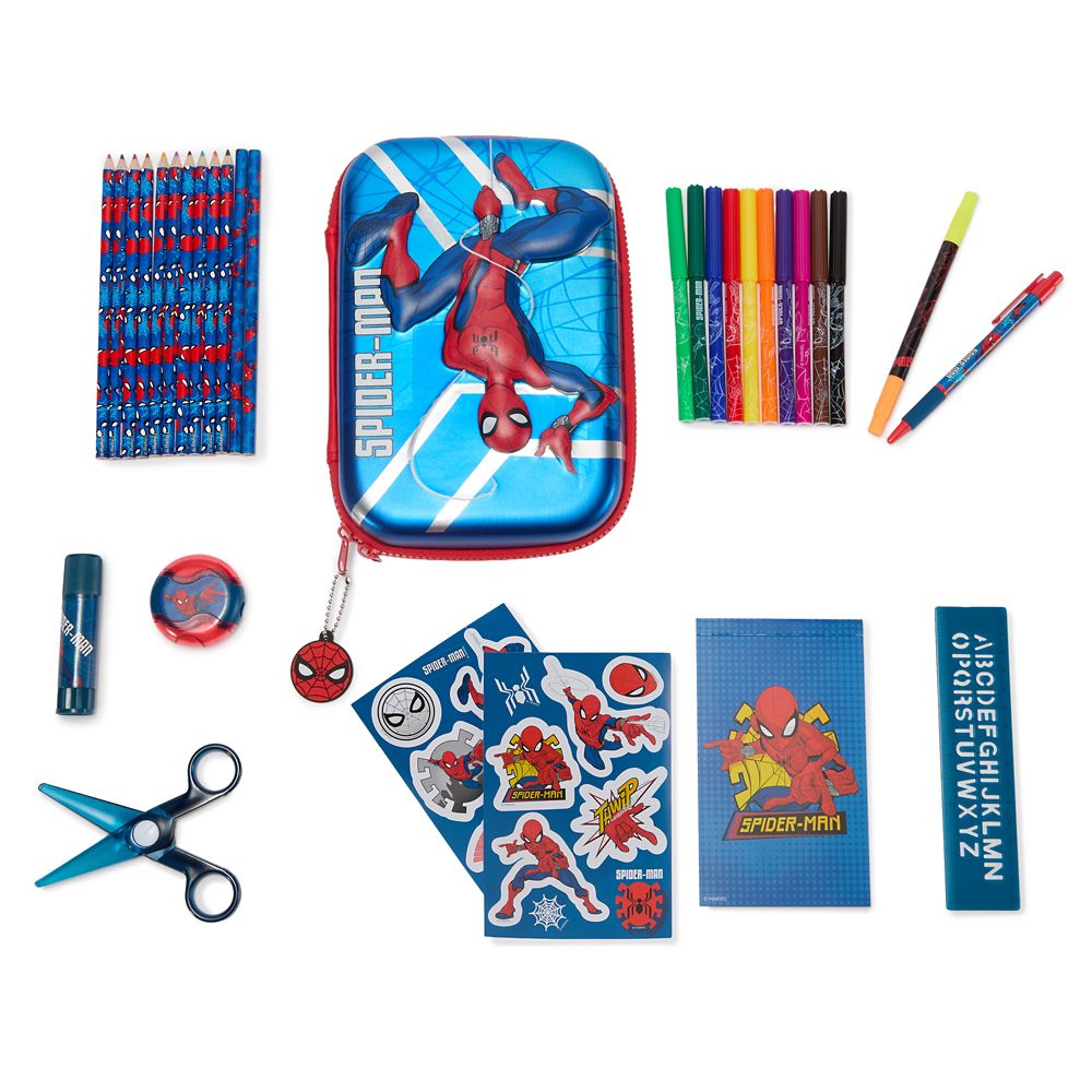 Spider-Man Zip-Up Stationery Kit