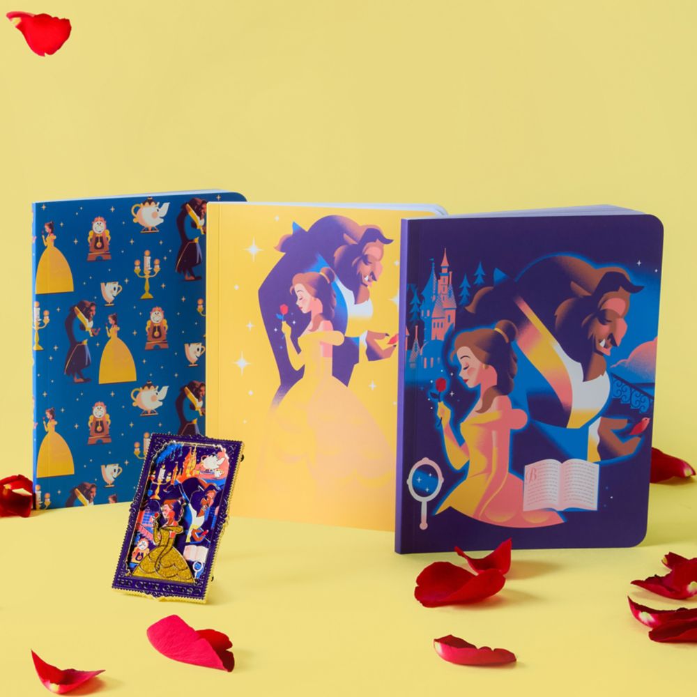 Beauty and the Beast Journal Set &ndash; D23: The Ultimate Disney Fan Event