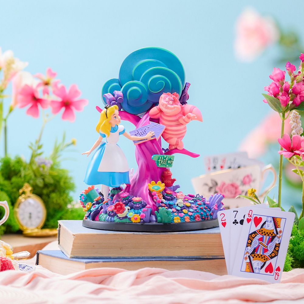 Alice in Wonderland 75th Anniversary Glow-in-the-Dark Figure