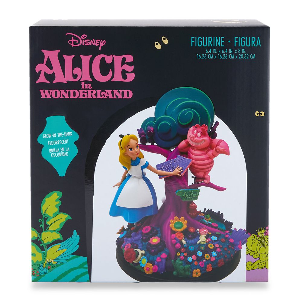 Alice in Wonderland 75th Anniversary Glow-in-the-Dark Figure