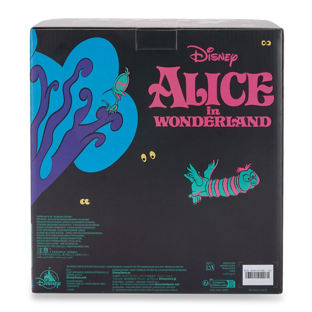 Alice in Wonderland 75th Anniversary Glow-in-the-Dark Figure
