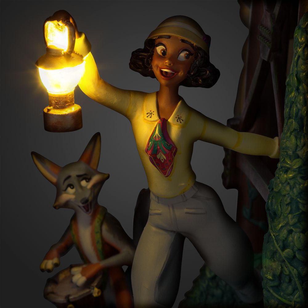 Tiana's Bayou Adventure Light-Up Musical Water Tower Figure