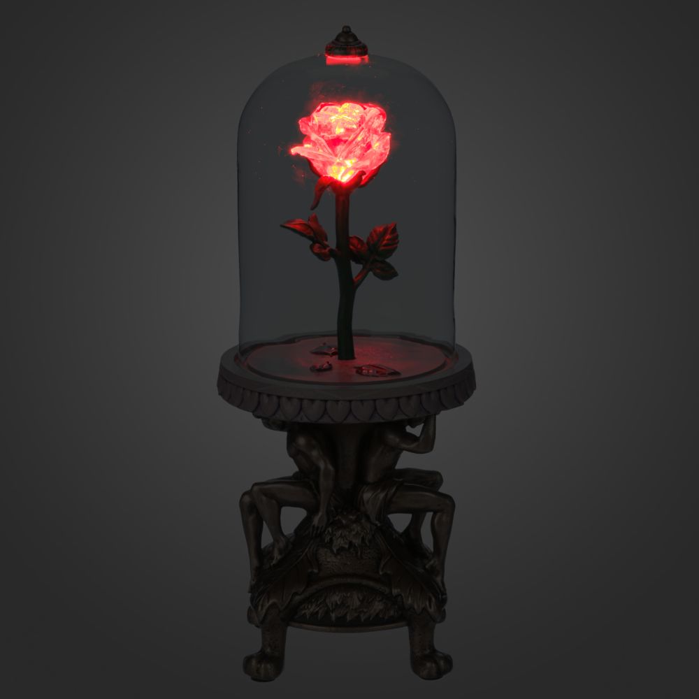 Beauty and the Beast Light-Up Enchanted Rose Replica