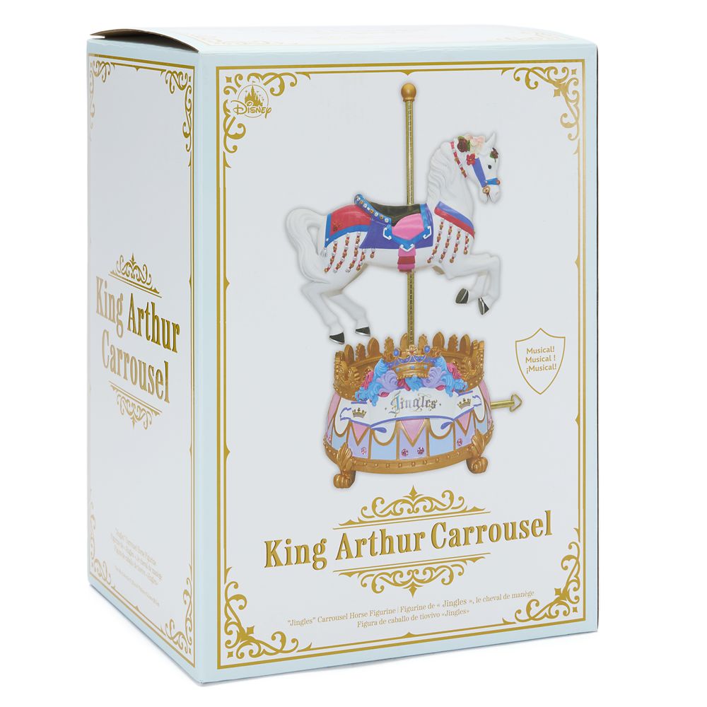 Jingles the Horse Musical Figure &ndash; King Arthur Carrousel &ndash; Disneyland