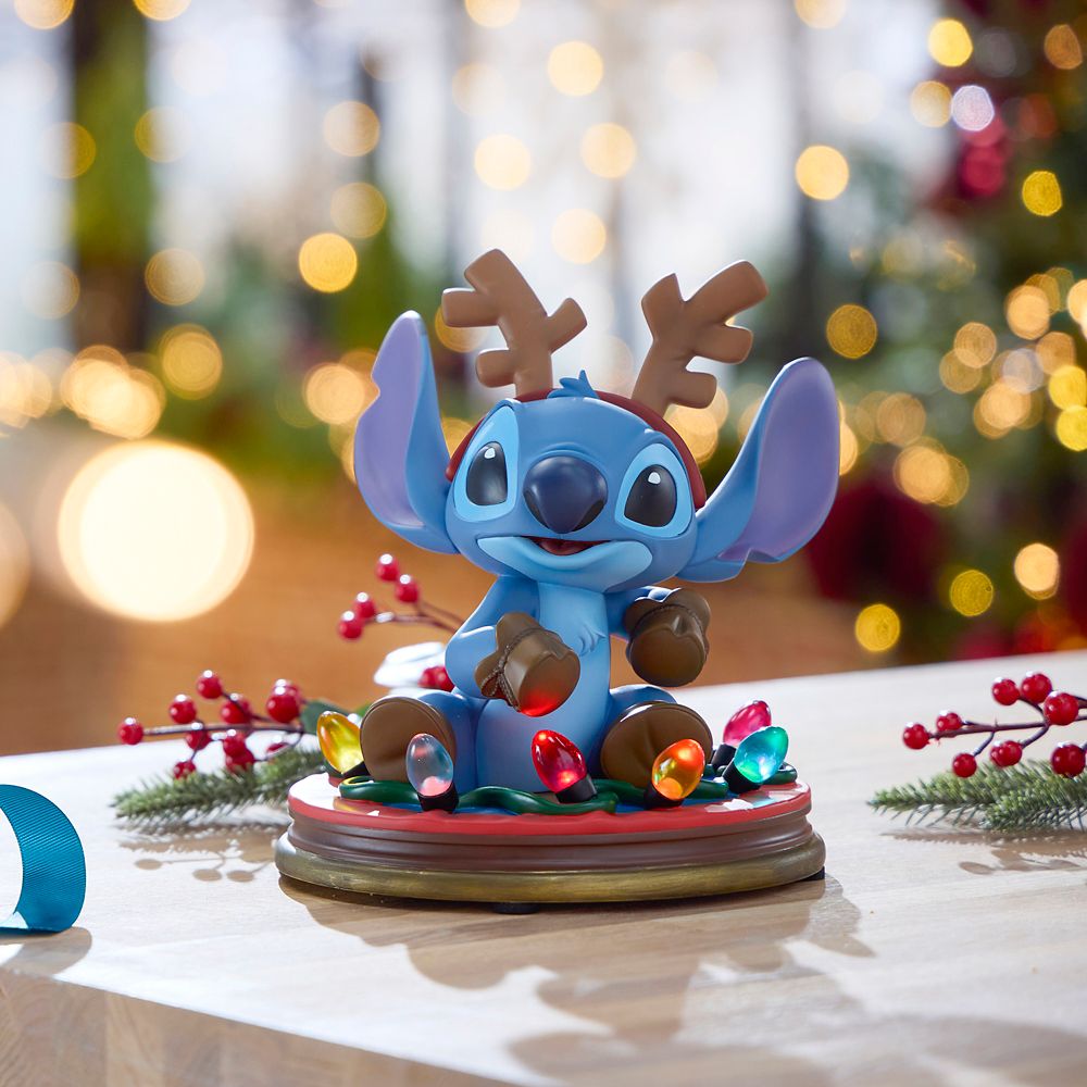 Stitch Light-Up Holiday Figure - Lilo & Stitch