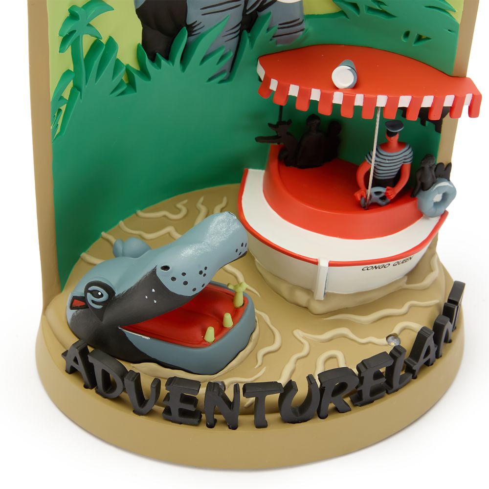 Jungle River 3D Attraction Poster Light-Up Figure &ndash; Disneyland